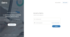 Desktop Screenshot of gestionale.getrix.it